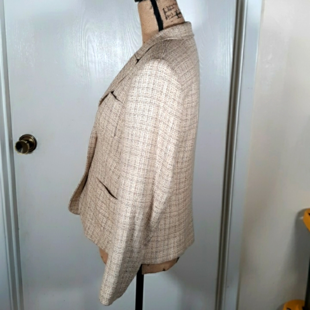 Talbots Blazer Size 8 Petite - Picture 4 of 8